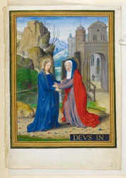 La Visitazione, illustrazione da 