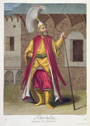 Tchorbadji, capitano dei giannizzeri, XVIII secolo