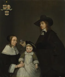 La famiglia Van Moerkerken, ca. 1653-54