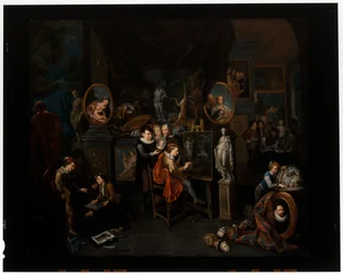 Lo studio del pittore