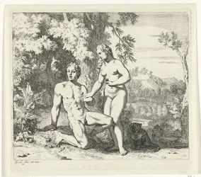 Adamo ed Eva nel paradiso