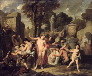 La festa di Bacco, 1680