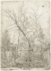Giardino della Villa Madama, fuori Roma