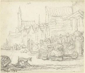 Scena di mercato