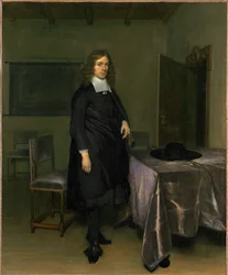 Ritratto di gentiluomo (olio su tela)
