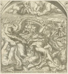 Quattro angeli della morte uccidono il popolo dopo il sesto squillo di tromba