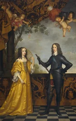Doppio ritratto di Guglielmo II (1626-1650), Principe d