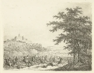 Battaglia di cavalieri presso il forte Königstein