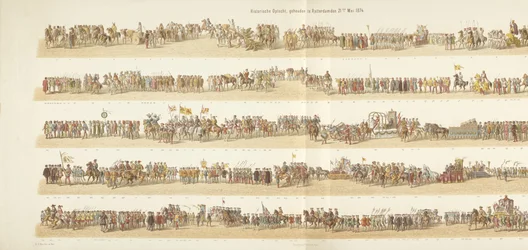 Parata storica, tenuta a Rotterdam il 21 maggio 1874