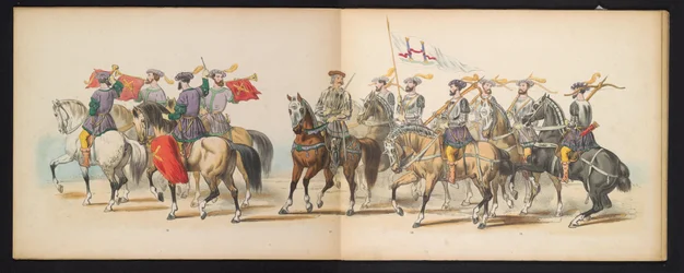 Mascherata degli studenti di Leida, 1855 (tavola 6)
