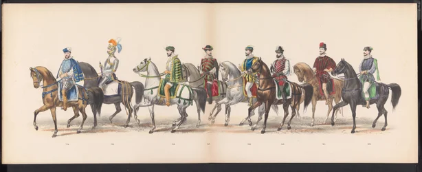Mascherata degli studenti di Leida, 1870 (tavola 13)