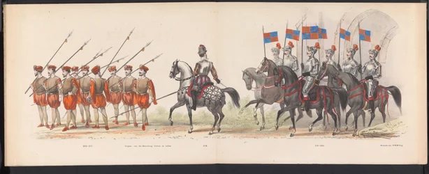Mascherata degli studenti di Leida, 1870 (Gecostumeerde optogt gehouden door de leden van het Leidsche studentencorps den 7den Junij 1870, ter viering van den 295sten verjaardag der Leidsche Hoogeschool)