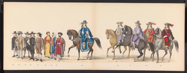 Mascherata degli studenti di Leida, 1875 (tavola 15)