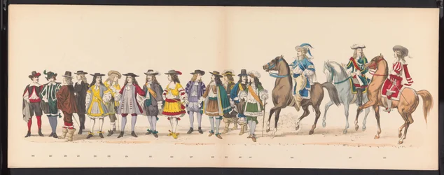 Mascherata degli studenti di Leida, 1875 (tavola 16)