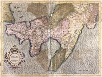 Puglia, Calabria e Basilicata, Italia (incisione)