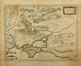 Chersoneso Taurica. Carta della Crimea, 1595