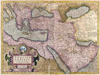 Turchia, Balcani, Africa nordorientale, Arabia e Medio Oriente (incisione)