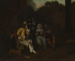 Una festa musicale, primi anni 1650