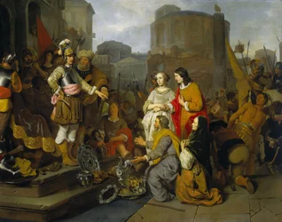 Continence di Scipione, 1650-55
