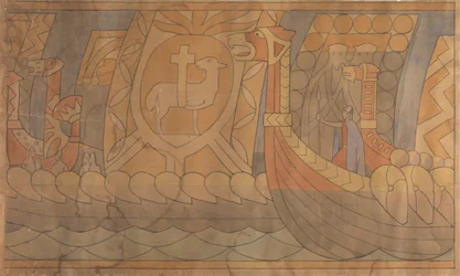 Disegno folkloristico, 1895-1898