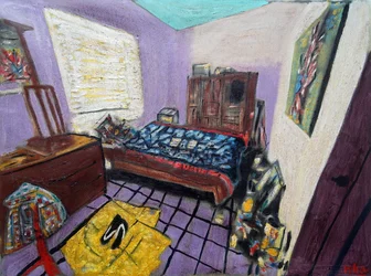 Presepe artistico, 2024 (olio su tela)