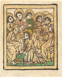 Cristo lava i piedi agli apostoli