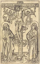 Cristo sulla Croce con Angeli