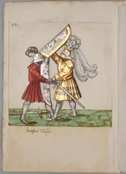 Illustrazione dal libro del torneo dell