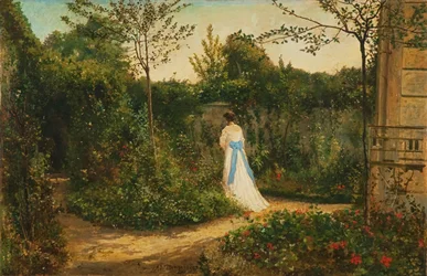 Una passeggiata in giardino
