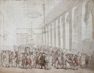 Una danza rotonda nella piazza principale della città, da Vecchie usanze e pratiche di Norimberga nei giochi e nelle canzoni, ripubblicato nel 1831