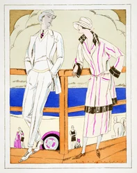 Ammeer, abiti di Gerard Bresser, da Styl, pub.1922