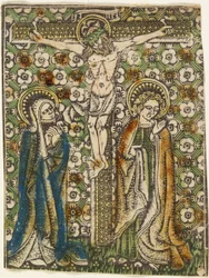 Cristo sulla croce con Maria e San Giovanni, c.1460