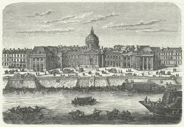 Collège des Quatre Nations, Parigi (incisione)