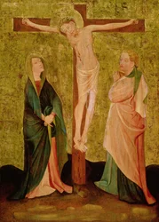 Crocifissione con Maria e Giovanni