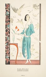 Der Brief, Cappotto di Kurnen, da Styl, pub.1922