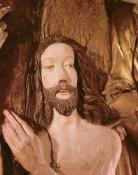Dettaglio del Battesimo di Cristo