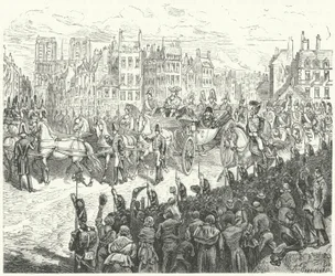 Ingresso del re Luigi XVIII a Parigi, 1814
