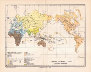 Mappa etnografica del mondo