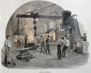 Fucine presso le Officine Imperiali di Ingegneria a Kiel