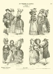 Costumi francesi, XVIII secolo