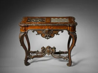 Tavolo da gioco, Magonza, c.1735