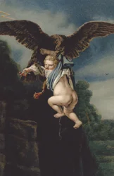 Ganimede negli artigli dell
