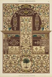 Rinascimento tedesco, pittura su soffitto e pareti