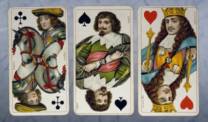 Carte tedesche per il gioco della Trappola, edizione Dondorf