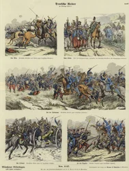 Cavalleria tedesca della guerra franco-prussiana, 1870-1871