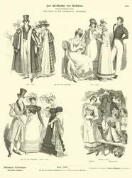 Costumi tedeschi, prima metà del XIX secolo