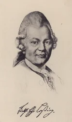 Gotthold Ephraim Lessing, filosofo, scrittore e drammaturgo dell