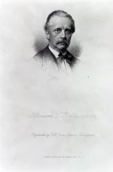 Hermann von Helmholtz, inciso da C.H Jeens