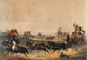 Processione di nozze ungherese, c.1855