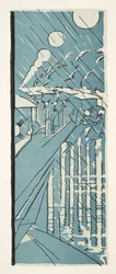 Illustrazione da Styl, pub.1922 (stampa pochoir)